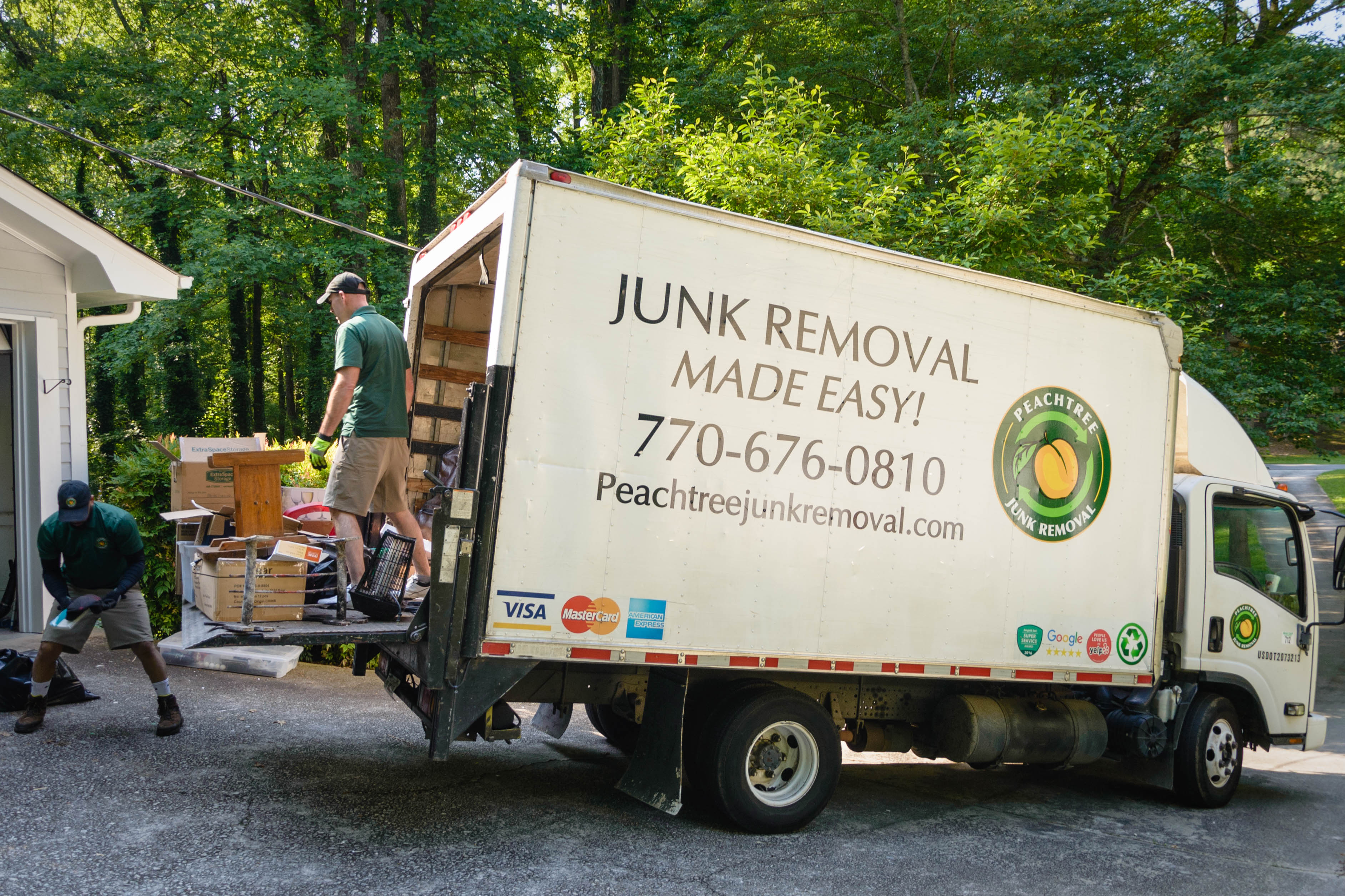 Junk Removal Truck
