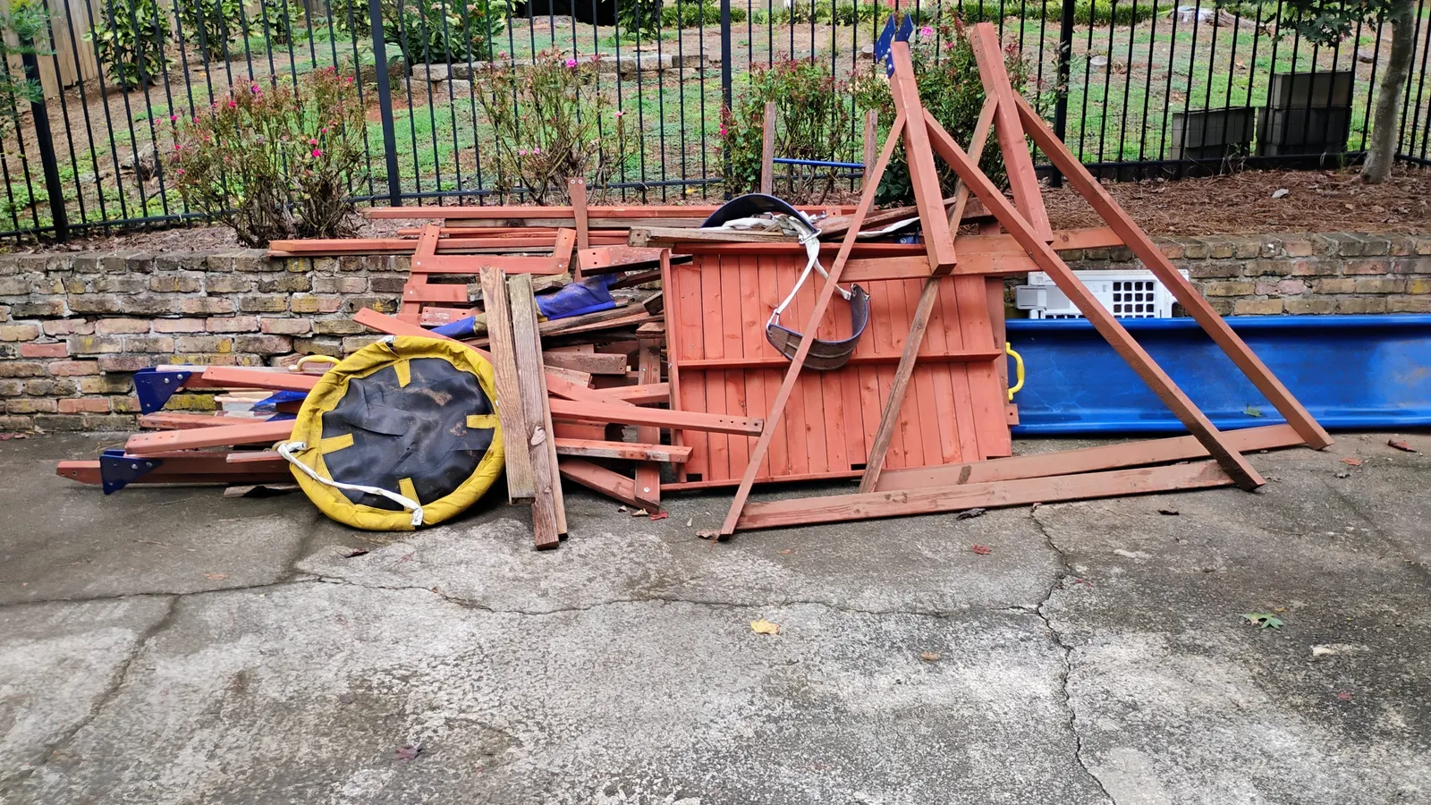 Broken Down Playset Removal in Atlanta — Peachtree Junk Removal
