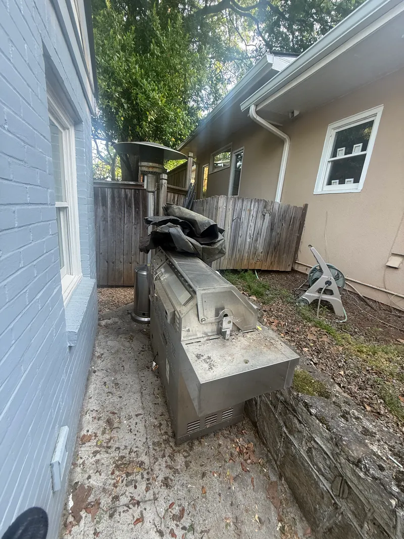 Patio Junk Clean Up
