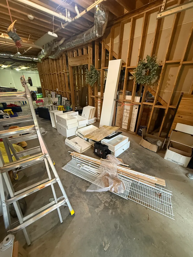 Basement Furniture and Junk Clear Out in Grant Park