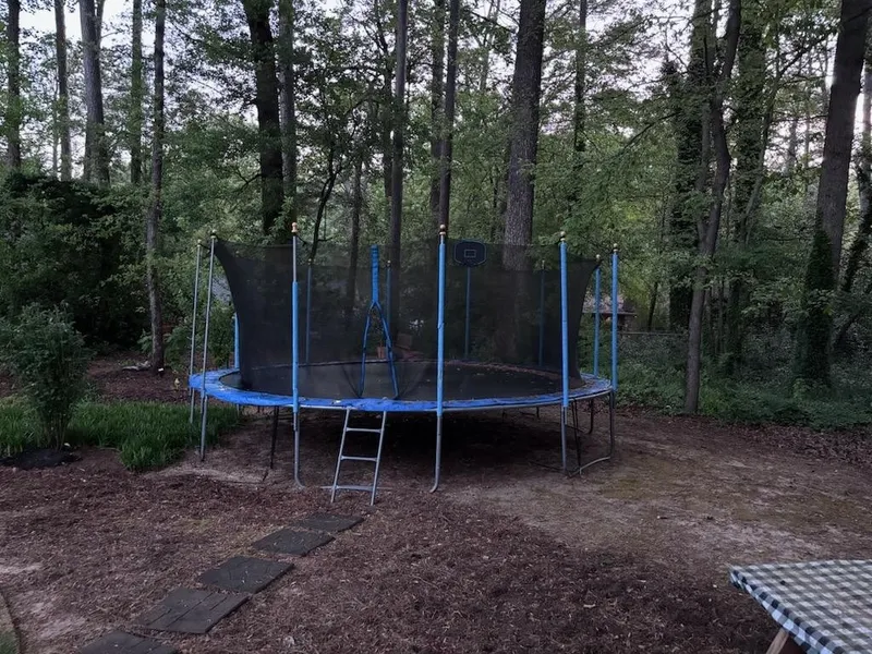 Trampoline Dismantling and Removal
