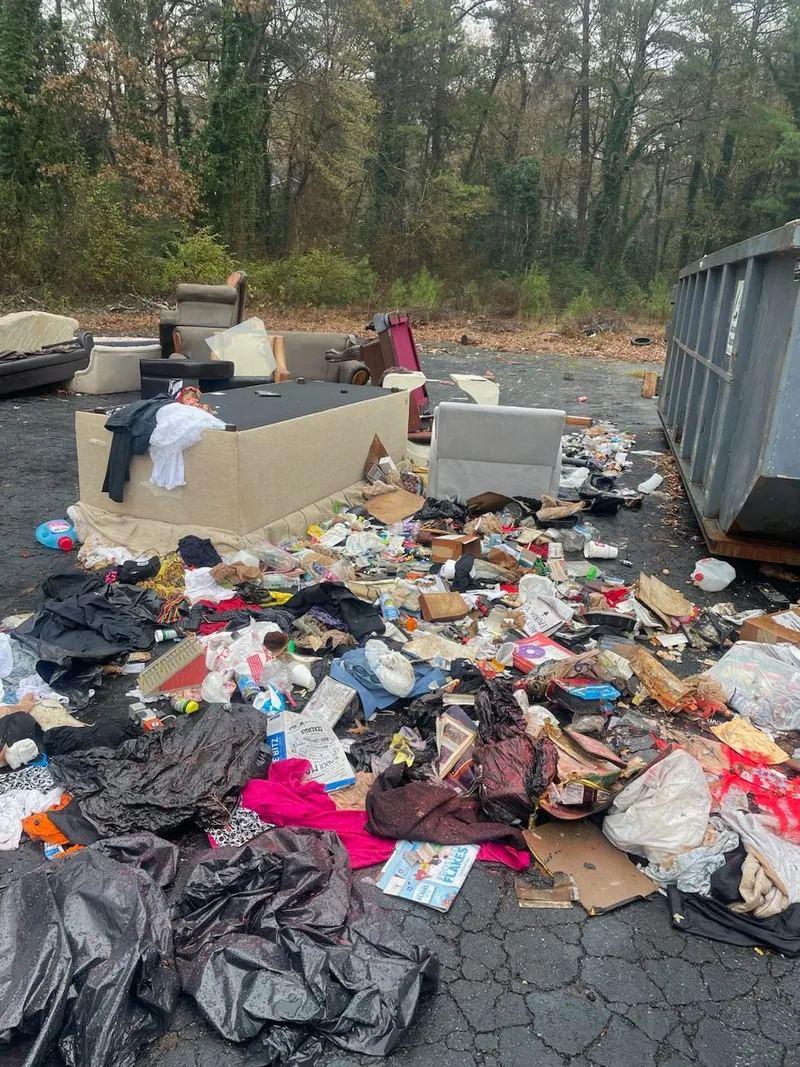 Junk removal job