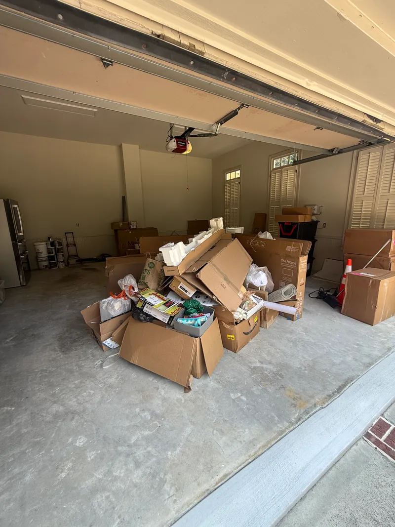 Garage Junk Clear Out in Brookhaven