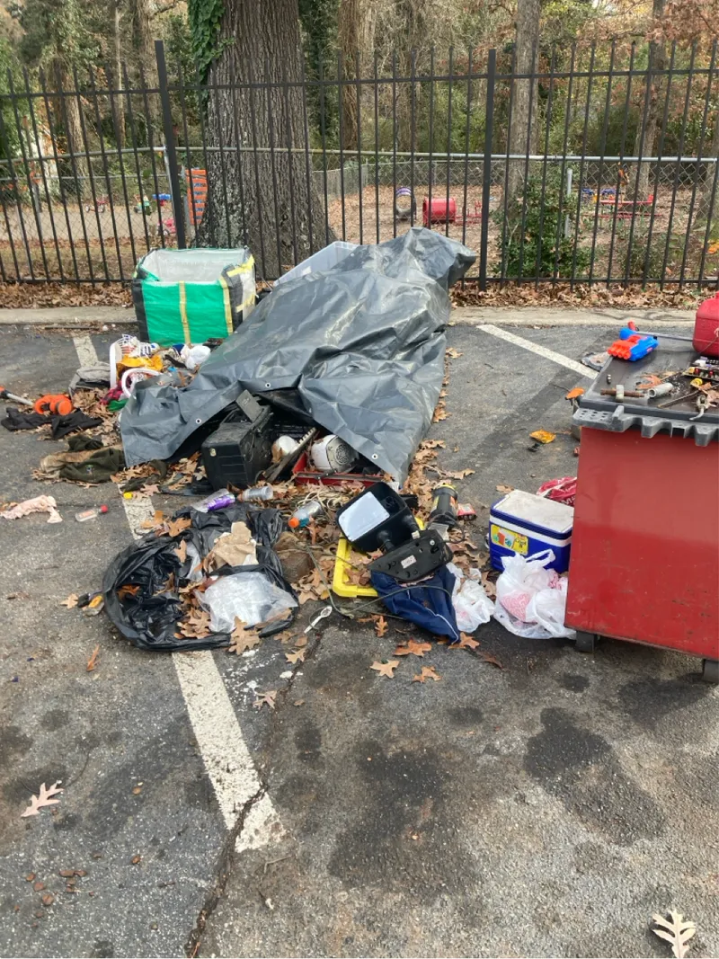 Junk removal job