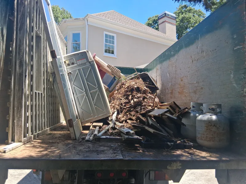 Deck Lumber and Appliance Recycling from Home in Norcross