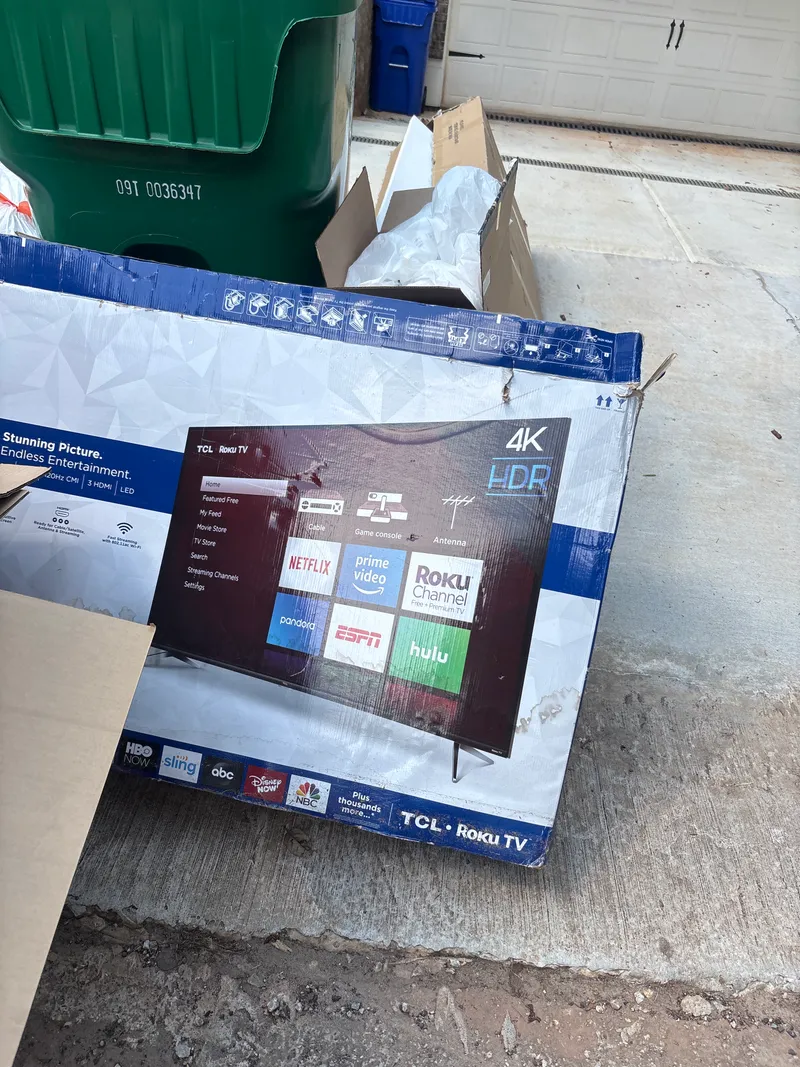 Cardboard and Trash Clear Out