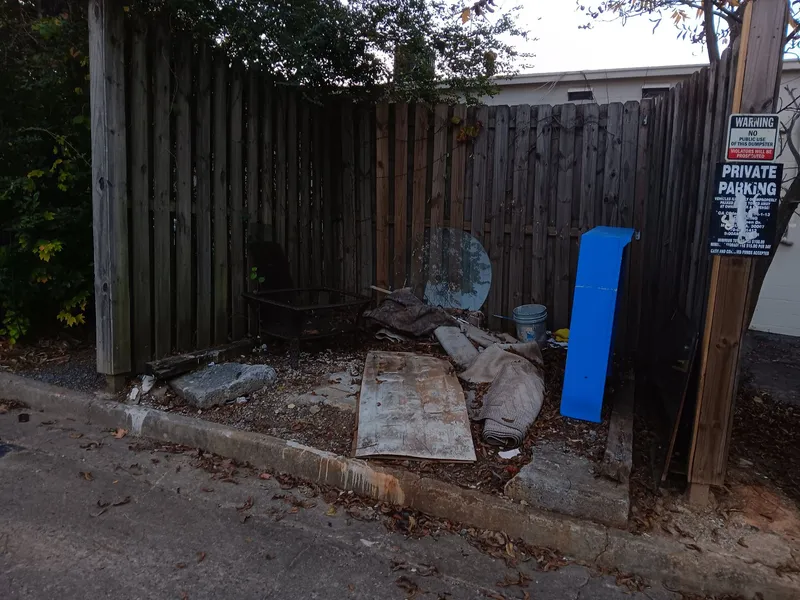 Junk removal job