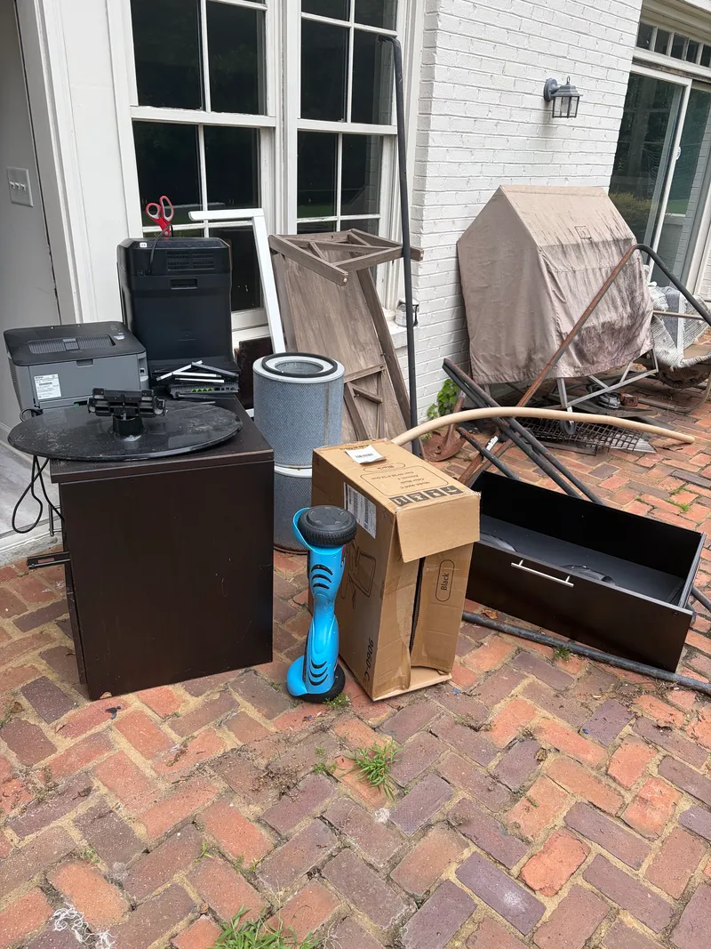 Outdoor Patio Equipment Removal
