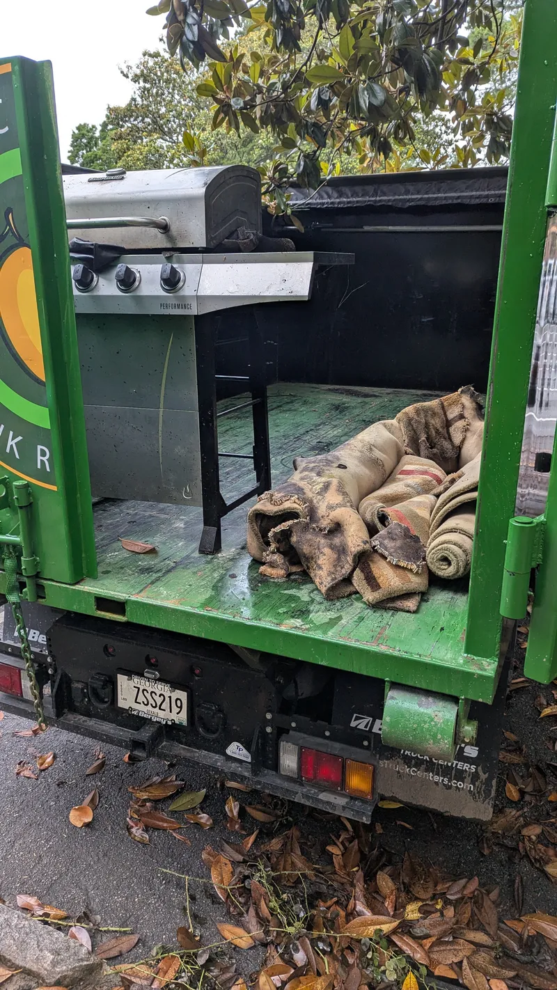 Grill and Rug Removal