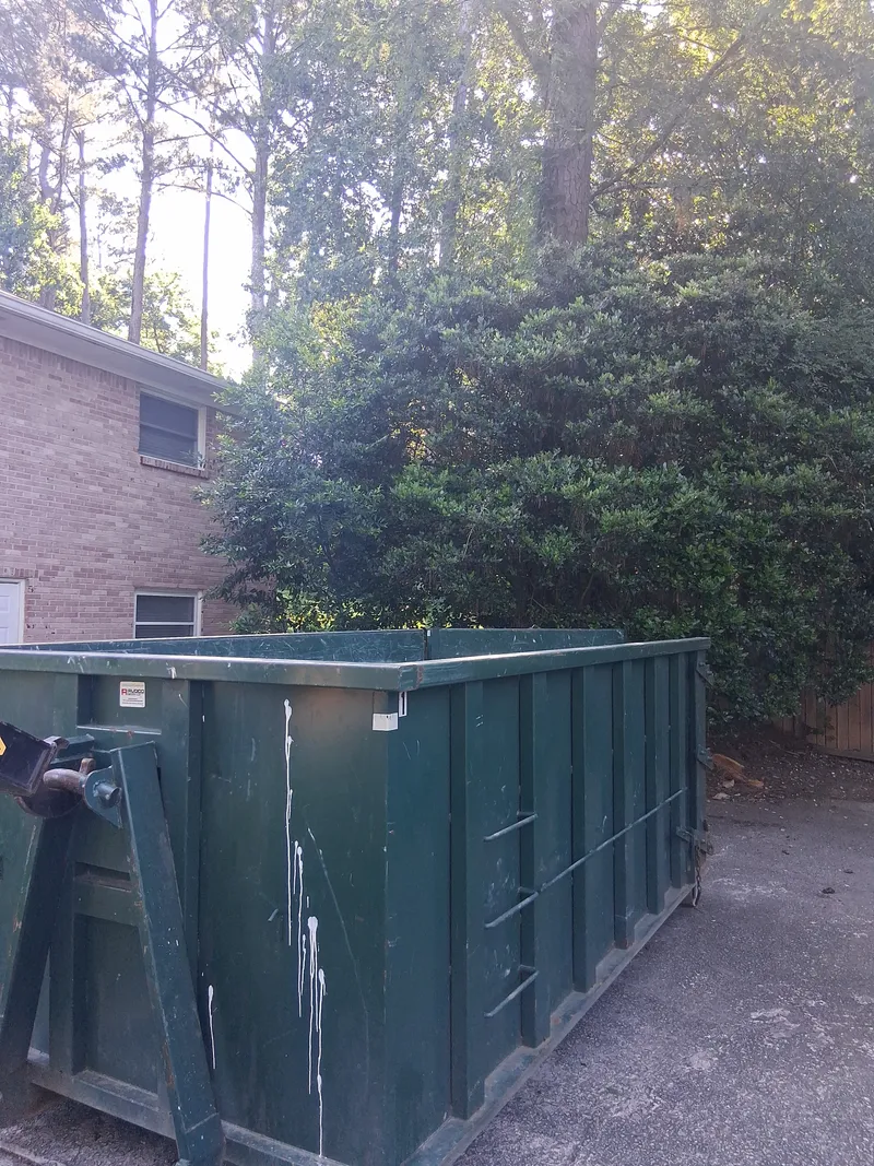 Dumpster Rental Drop Off for a Residence in Atlanta