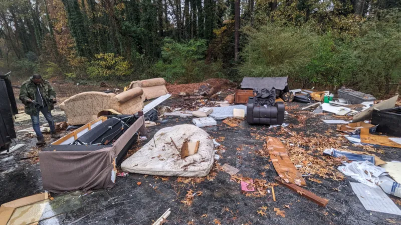 Junk removal job