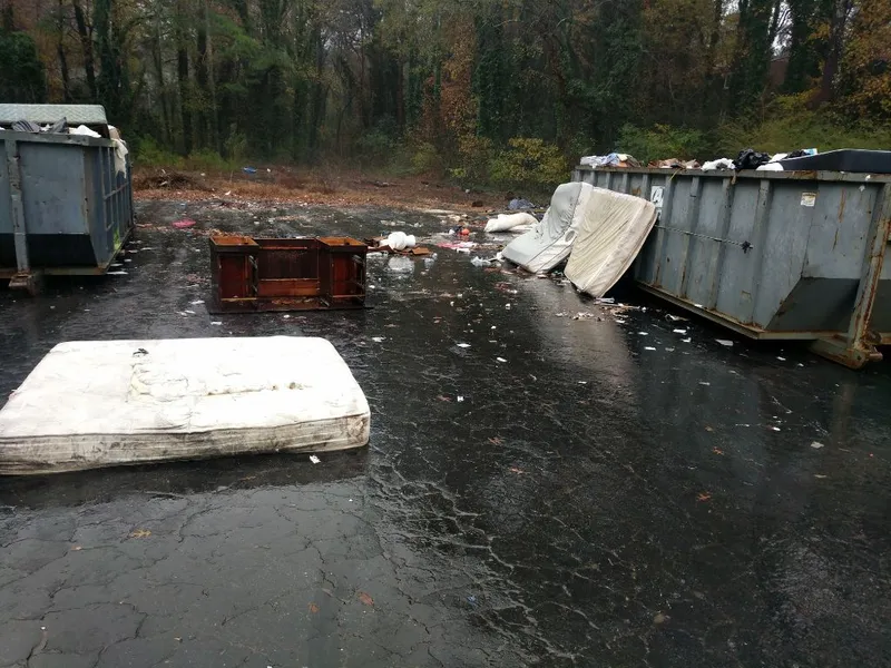 Junk removal job