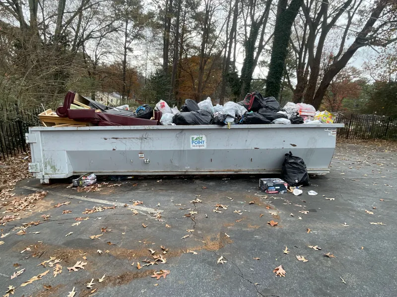Junk removal job