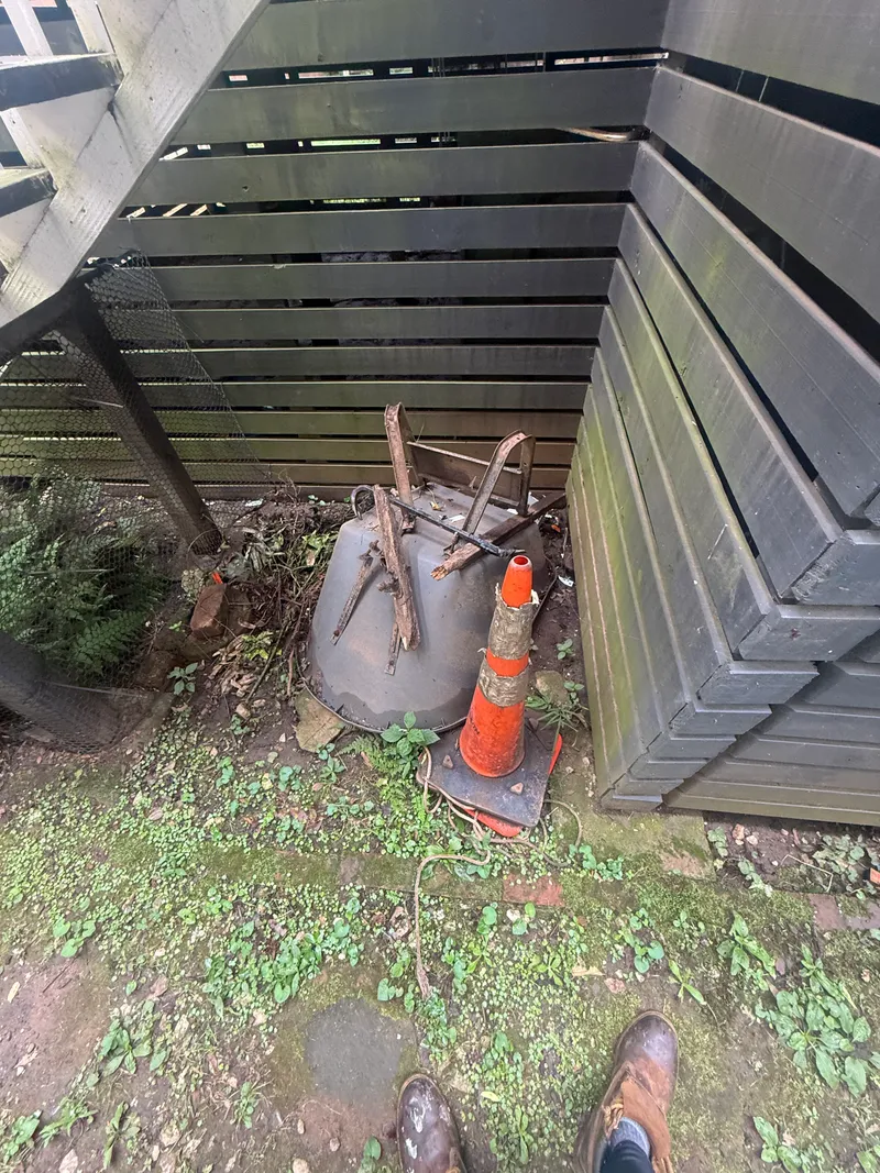 Construction Debris from Rental Property