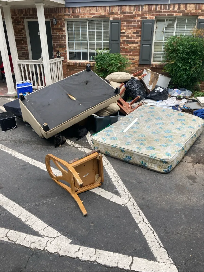 Junk removal job