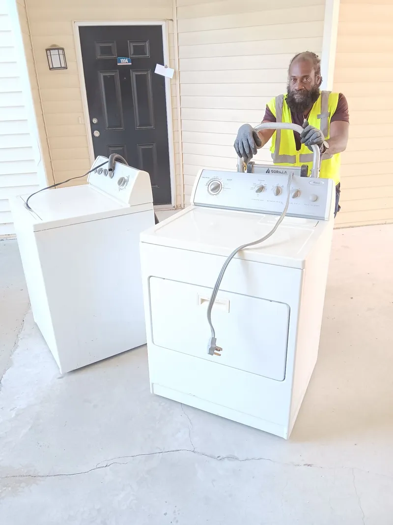 Washer and Dryer Removal