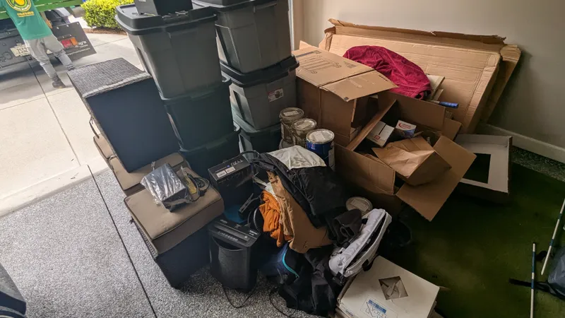 Garage Junk Clear Out in Doraville