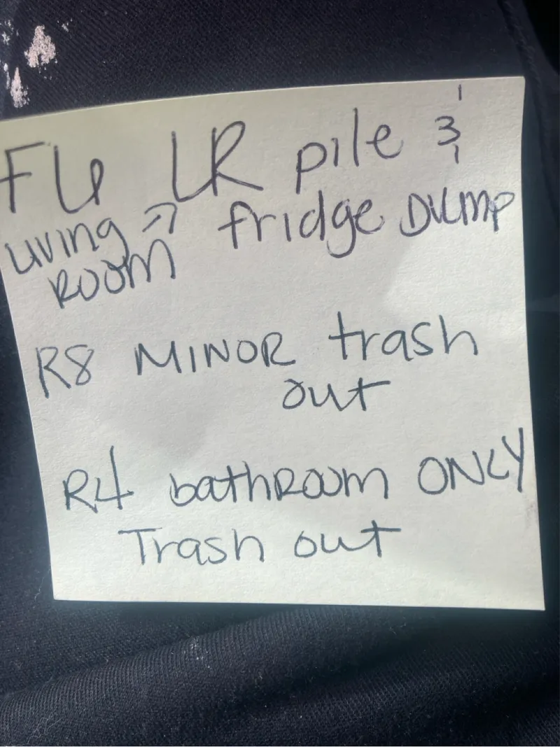 Junk removal job